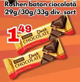 Global Roshen baton ciocolată Ofertă