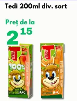 Global Tedi 200ml div. sort Ofertă