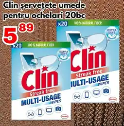 Global Clin șervețete umede pentru ochelari Ofertă