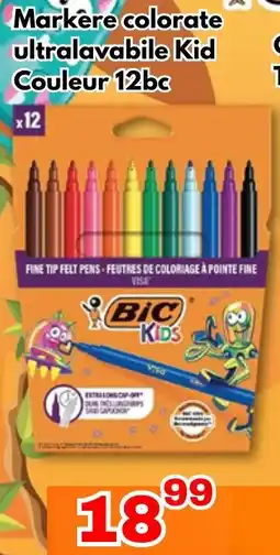 Global Bic kids markere colorate ultralavabile Ofertă