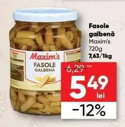 PROFI Fasole Galbenă Ofertă