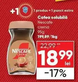 PROFI Cafea solubilă Nescafe crema Ofertă