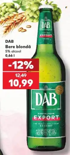 Kaufland Dab bere blondă Ofertă