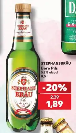Kaufland Stephansbräu bere pils Ofertă