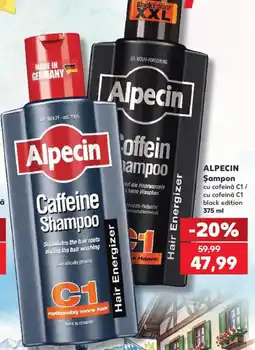 Kaufland Alpecin șampon cu cofeină C1 / cu cofeină C1 black edition Ofertă