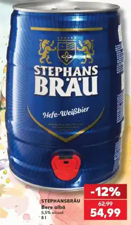 Kaufland Stephansbräu Bere albă Ofertă