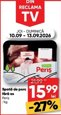 PROFI Periș spată de porc fără os Ofertă