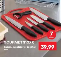 Kaufland Gourmetmaxx cuțite, curățitor și tocător Ofertă