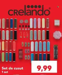 Kaufland Crelando set de cusut Ofertă