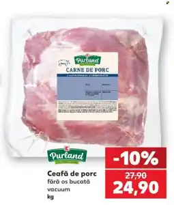 Kaufland Purland ceafă de porc fără os bucătă Ofertă