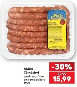 Kaufland Aldis Cârnăciori pentru grătar Ofertă
