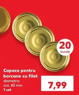 Kaufland Capace pentru borcane cu filet Ofertă