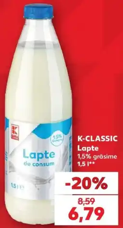 Kaufland K-classic lapte Ofertă