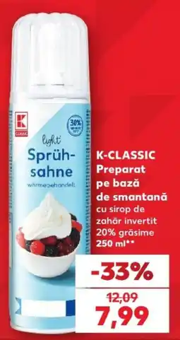Kaufland K-classic spruh-sahne Ofertă
