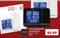 Kaufland Livarno ceas deșteptător cu proiectoare Ofertă