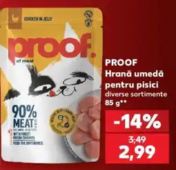 Kaufland Proof hrană umedă pentru pisici Ofertă
