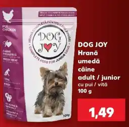 Kaufland Dog Joy hrană umedă câine adult / junior cu pui / vită Ofertă
