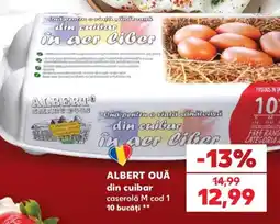 Kaufland Albert ouă din cuibar Ofertă