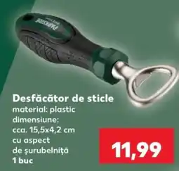 Kaufland Parkside desfăcător de sticle Ofertă