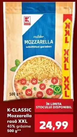 Kaufland K-classic mozzarella Ofertă