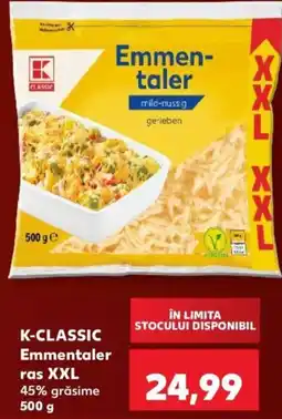 Kaufland K-classic emmentaler ras xxl Ofertă
