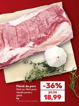 Kaufland Fleică de porc Ofertă