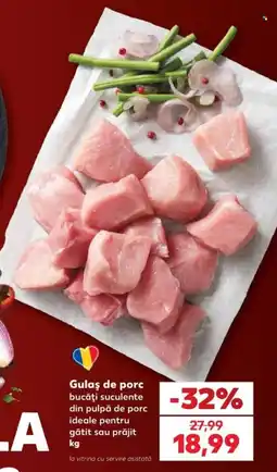 Kaufland Gulaș de porc Ofertă