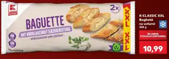 K-classic baguette cu usturoi