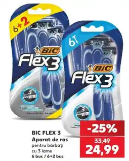 Kaufland Bic flex 3 Ofertă
