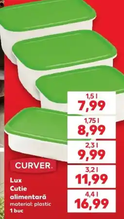 Kaufland Curver Lux cutie alimentara Ofertă
