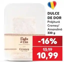 Kaufland Dulce de Dor prajitura cremes/amandina Ofertă