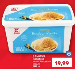 Kaufland K-classic înghețată vanilie/ neapolitan căpșuni Ofertă