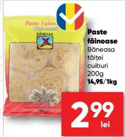 PROFI Băneasa paste făinoase tăitei cuiburi Ofertă