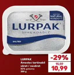 Kaufland Lurpak Amestec tartinabil sărat / nesărat Ofertă
