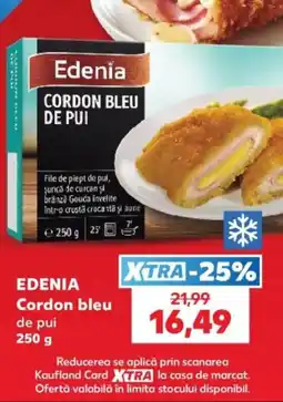 Kaufland Edenia cordon bleu de pui Ofertă