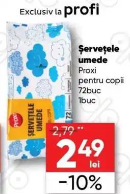 PROFI Proxi șervețele umede Ofertă