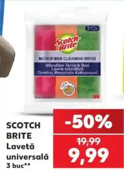 Kaufland Scotch Brite lavetă universală Ofertă