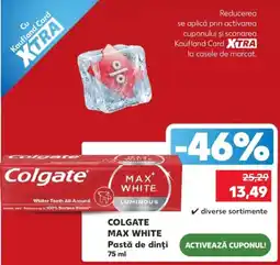 Kaufland Colgate Max White Ofertă