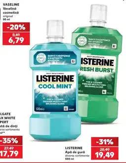 Kaufland Listerine Apă de gură Ofertă