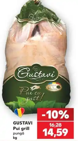 Kaufland Gustavi Pui grill Ofertă