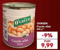 Kaufland O'green fasole albă boabe Ofertă