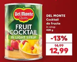 Kaufland Del Monte fruit cocktail Ofertă