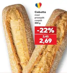 Kaufland Ciabatta maxi Ofertă