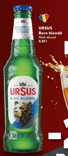 Kaufland Ursus bere blondă Ofertă