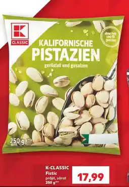 Kaufland K-classic fistic prăjit, sărat Ofertă