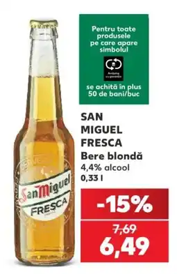 Kaufland San Miguel Fresca Ofertă