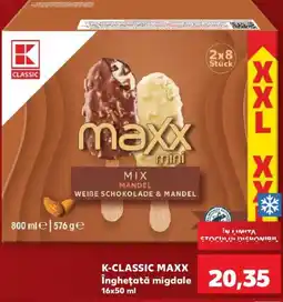 Kaufland K-classic maxx inghețată migdale Ofertă