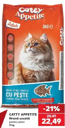 Kaufland Catty Appetite Hrană uscată pentru pisici Ofertă