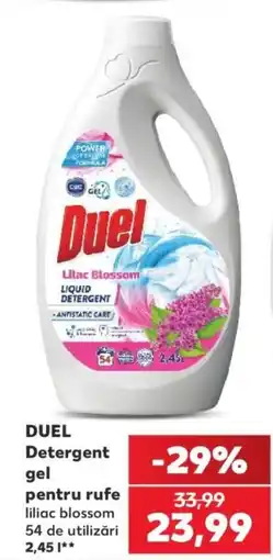 Kaufland Duel detergent gel pentru rufe liliac blossom Ofertă