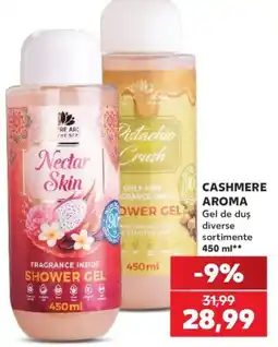 Kaufland Cashmere Aroma Gel de duș Ofertă